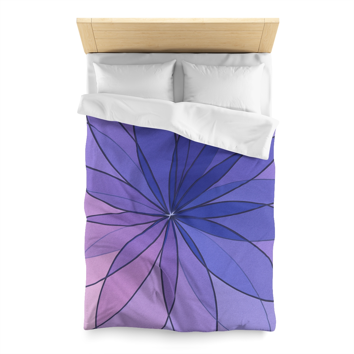 Petal Prism Overlay warm winter duvets