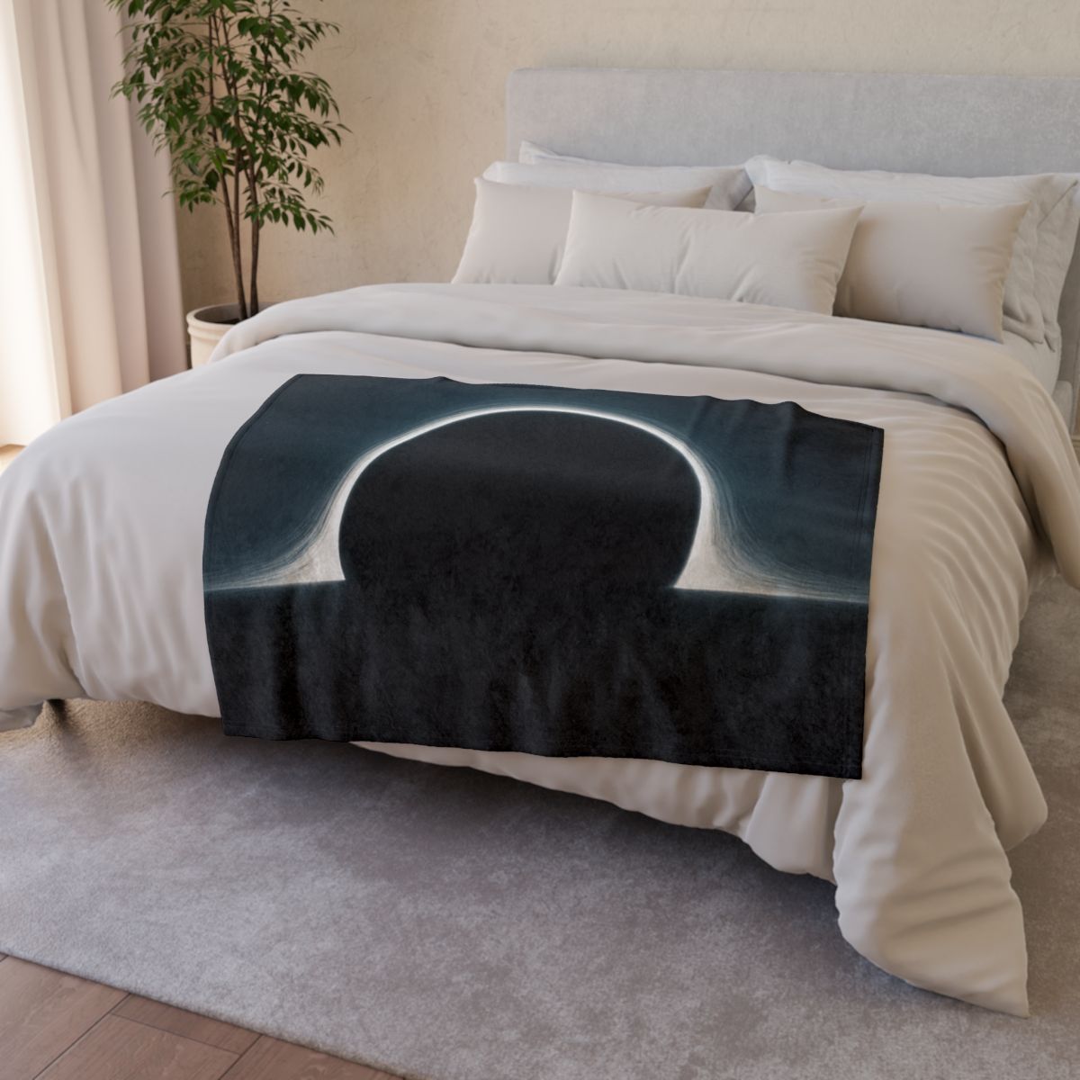 Event Horizon Silhouette warm winter blankets