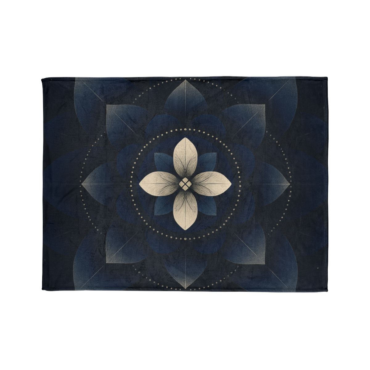 Petal Eclipse Mandala decorative home blankets