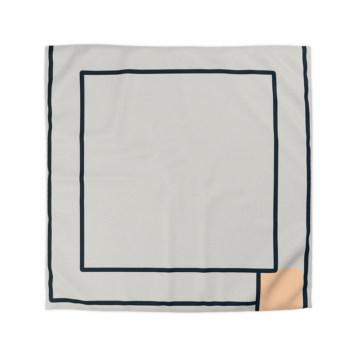 Nested Frame With Open Corner personalized bedding duvets