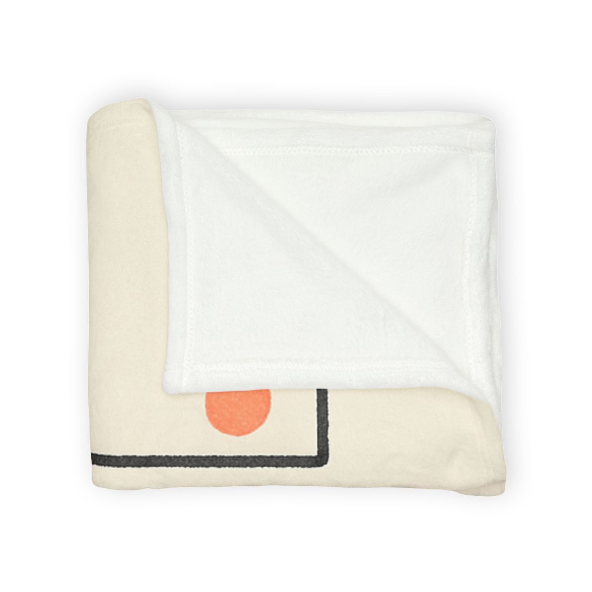 Offset Frame With Leaning Arc trendy patterned blankets