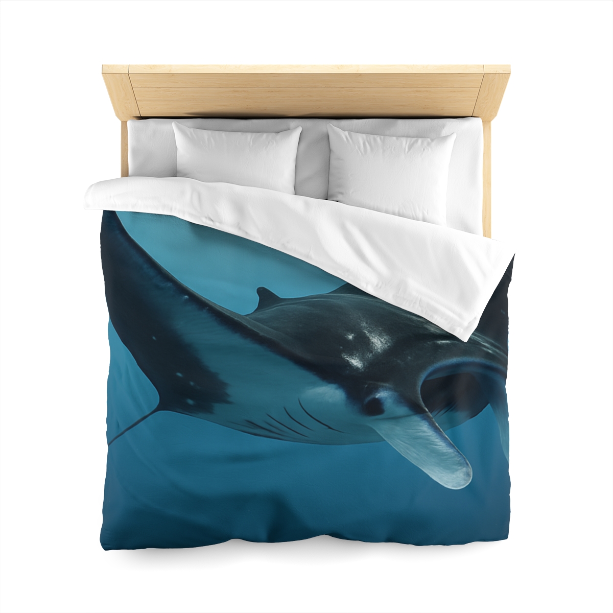 Manta Ray Silent Glide custom duvets