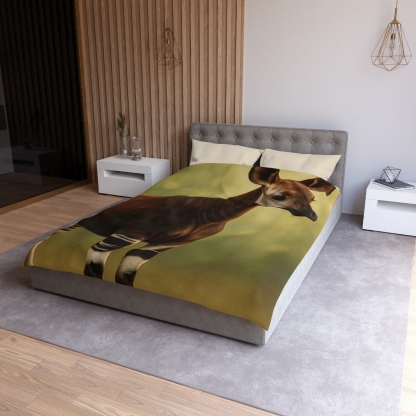 Velvet Stride Okapi trendy bedroom duvets