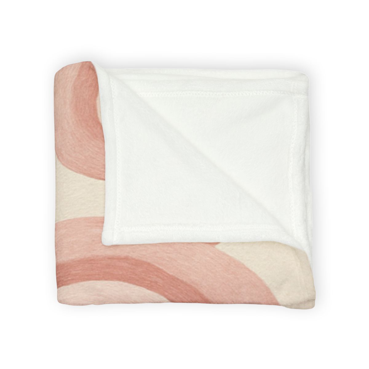 Curling Bud Spiral personalized cozy blankets