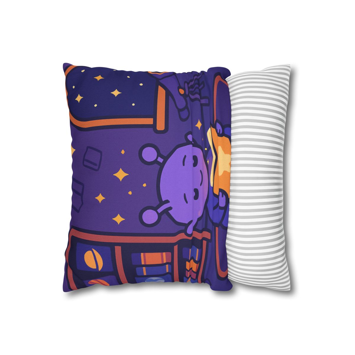 Library Of Floating Star Books personalized pillow covers