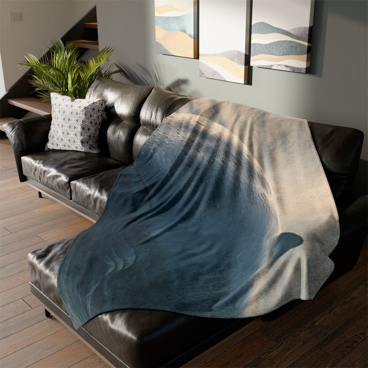 Deep Song Blue Whale designer printed blankets