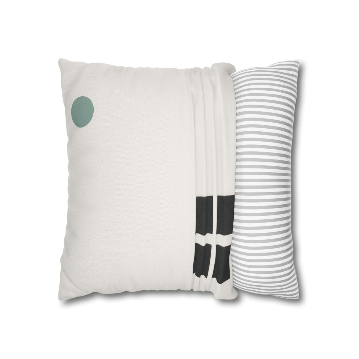 Corner Grid And Wandering Planet designer print pillow cases