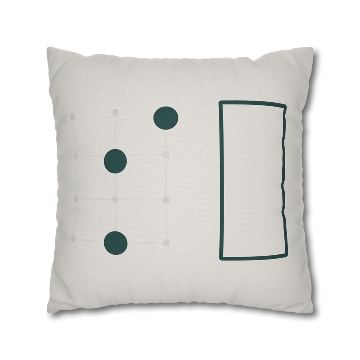 Triad Signal Grid personalized pillow covers