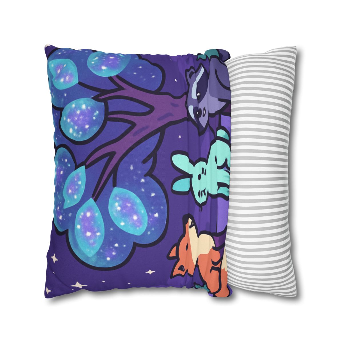 Nebula Forest Friends trendy patterned pillow cases