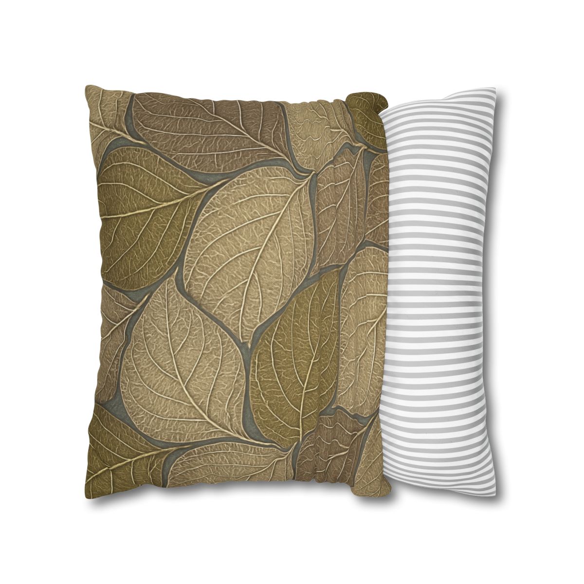 Leaf Skeleton Mosaic custom pillow cases