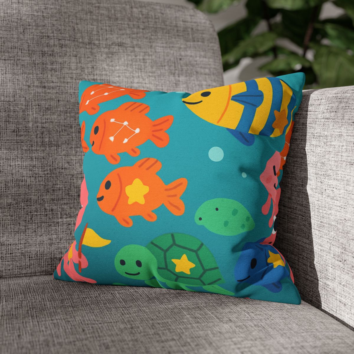Underwater Galaxy Parade comfortable bedding pillow covers