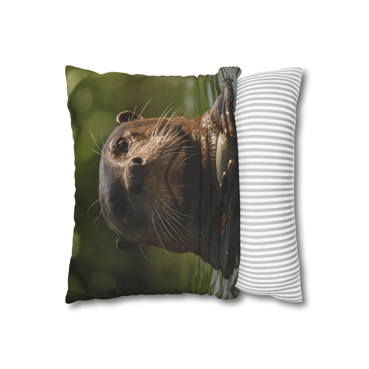 River Drift Giant Otter comfortable bedding pillow covers