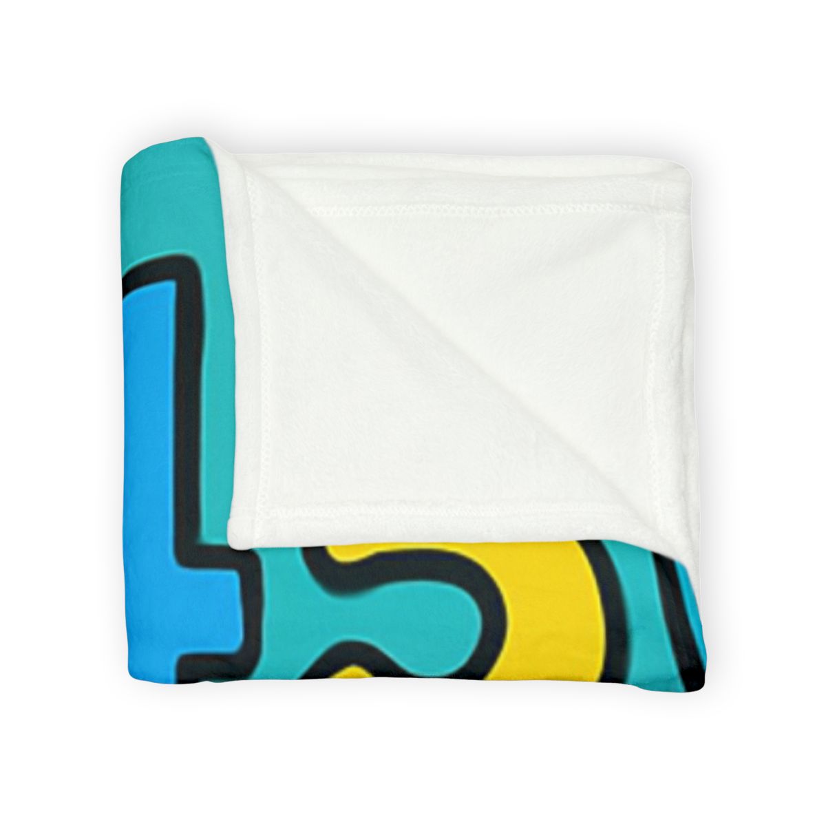 The Coral Reef Number Parade decorative home blankets