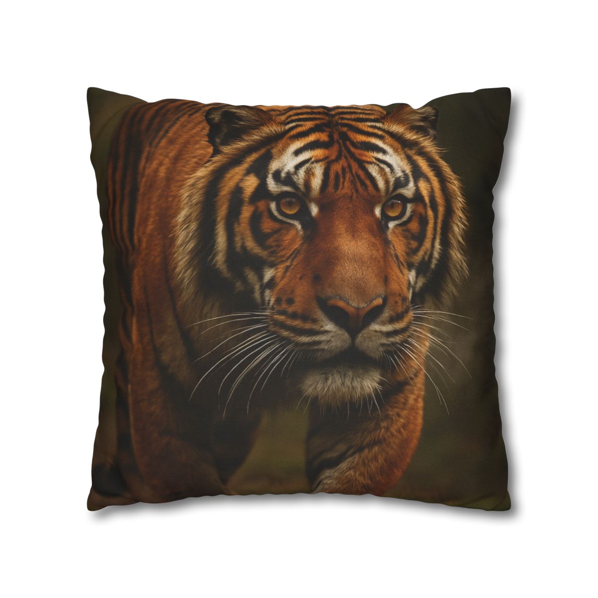 Forest Stalker Bengal Tiger trendy patterned pillow cases