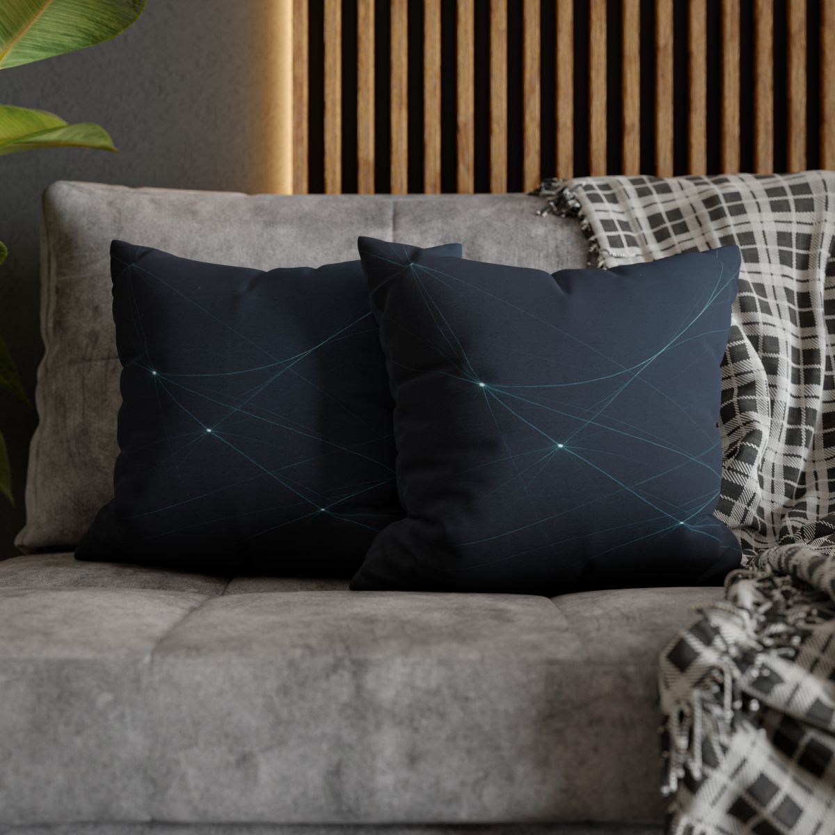 Cosmic Web Silk Filaments stylish decorative pillowcases