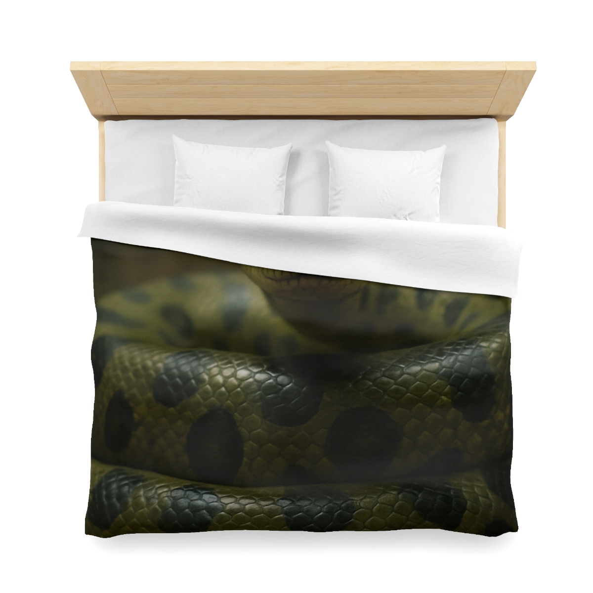 Starlit Coil Green Anaconda trendy bedroom duvets