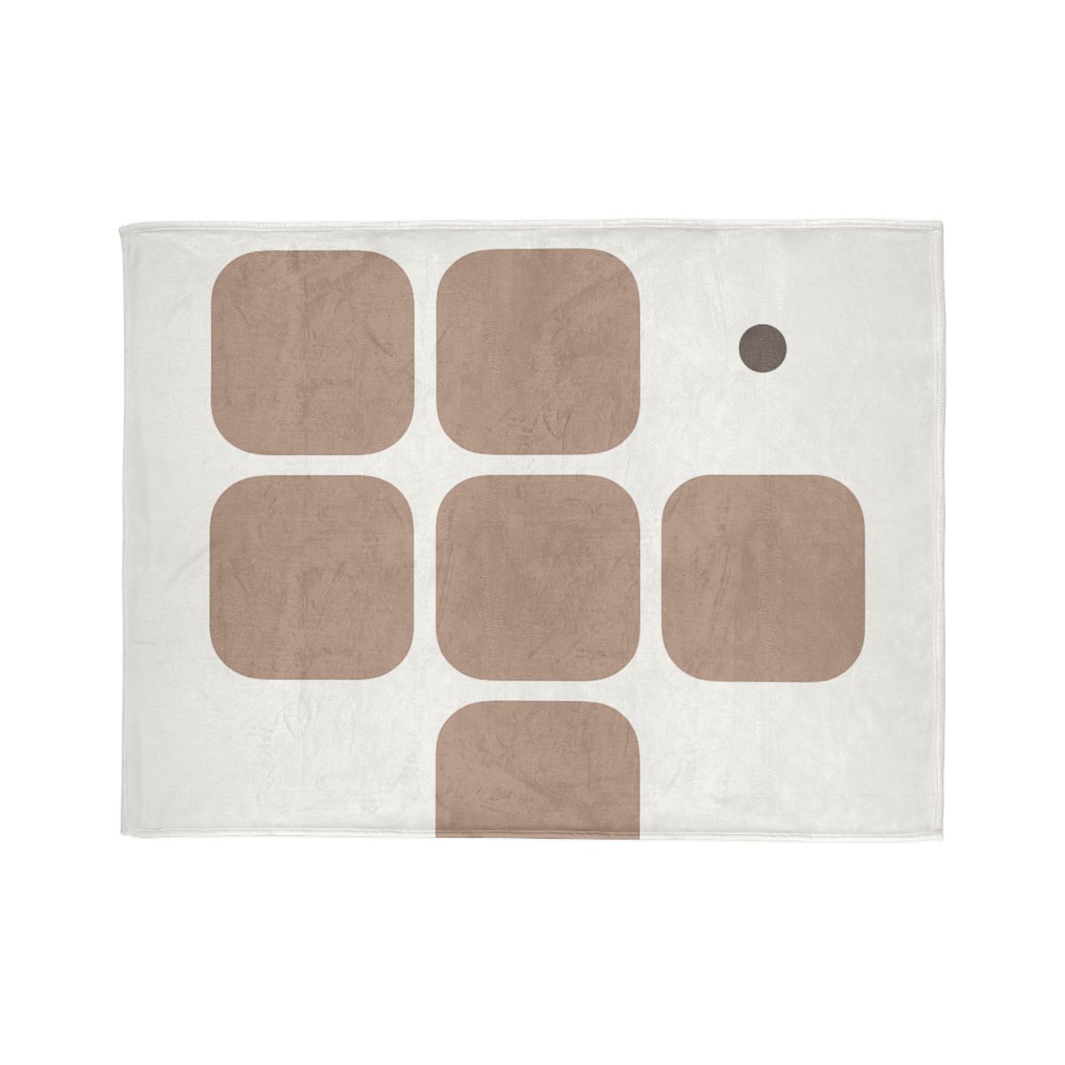 Gentle Grid With Missing Cell designer printed blankets