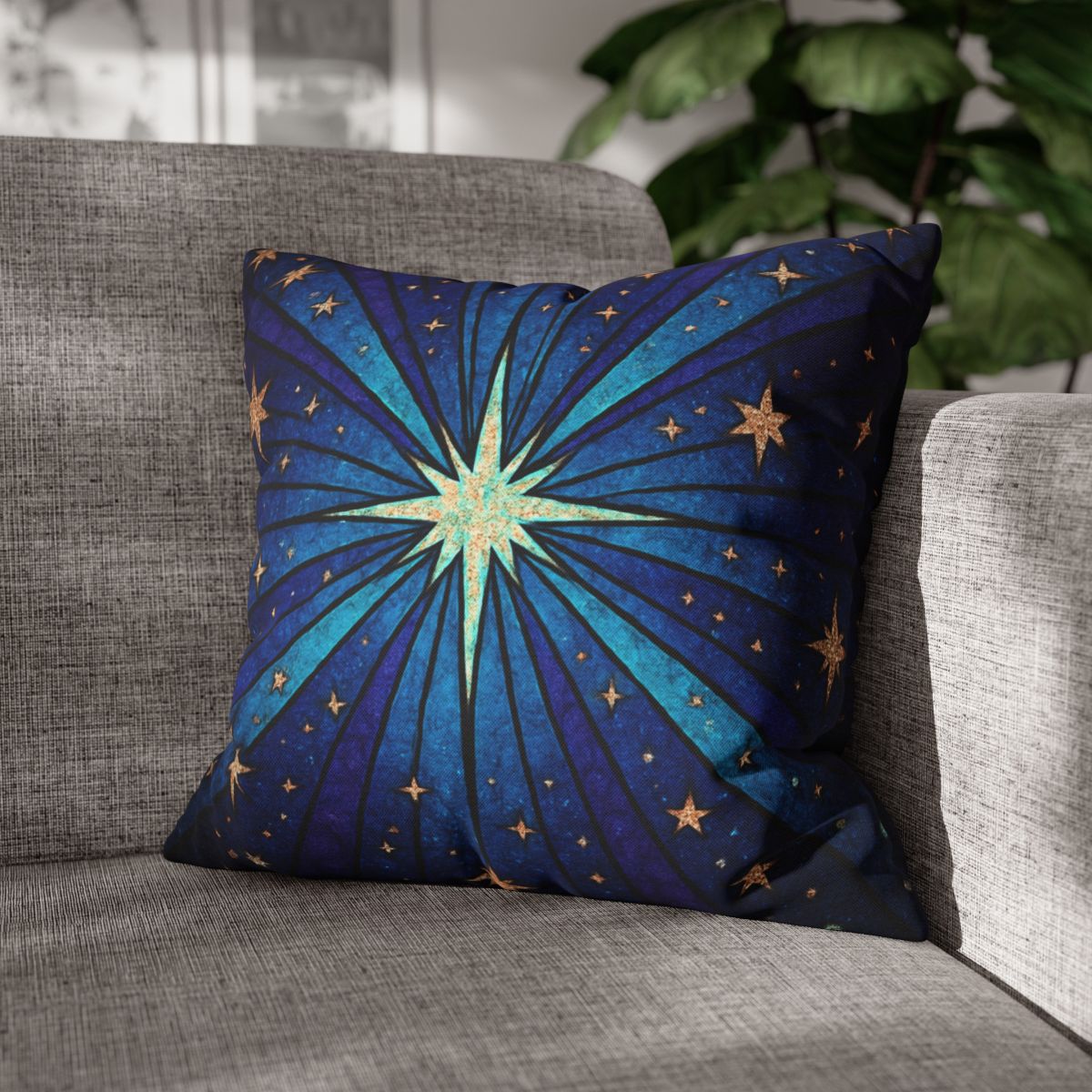 Starburst Cathedral designer print pillow cases