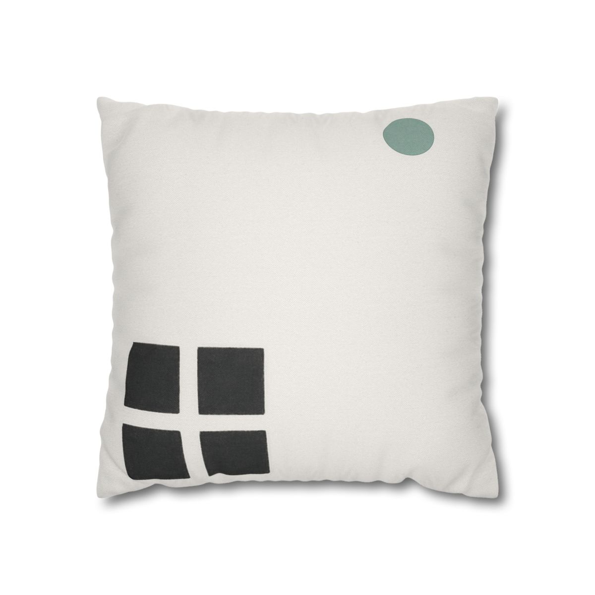Corner Grid And Wandering Planet designer print pillow cases