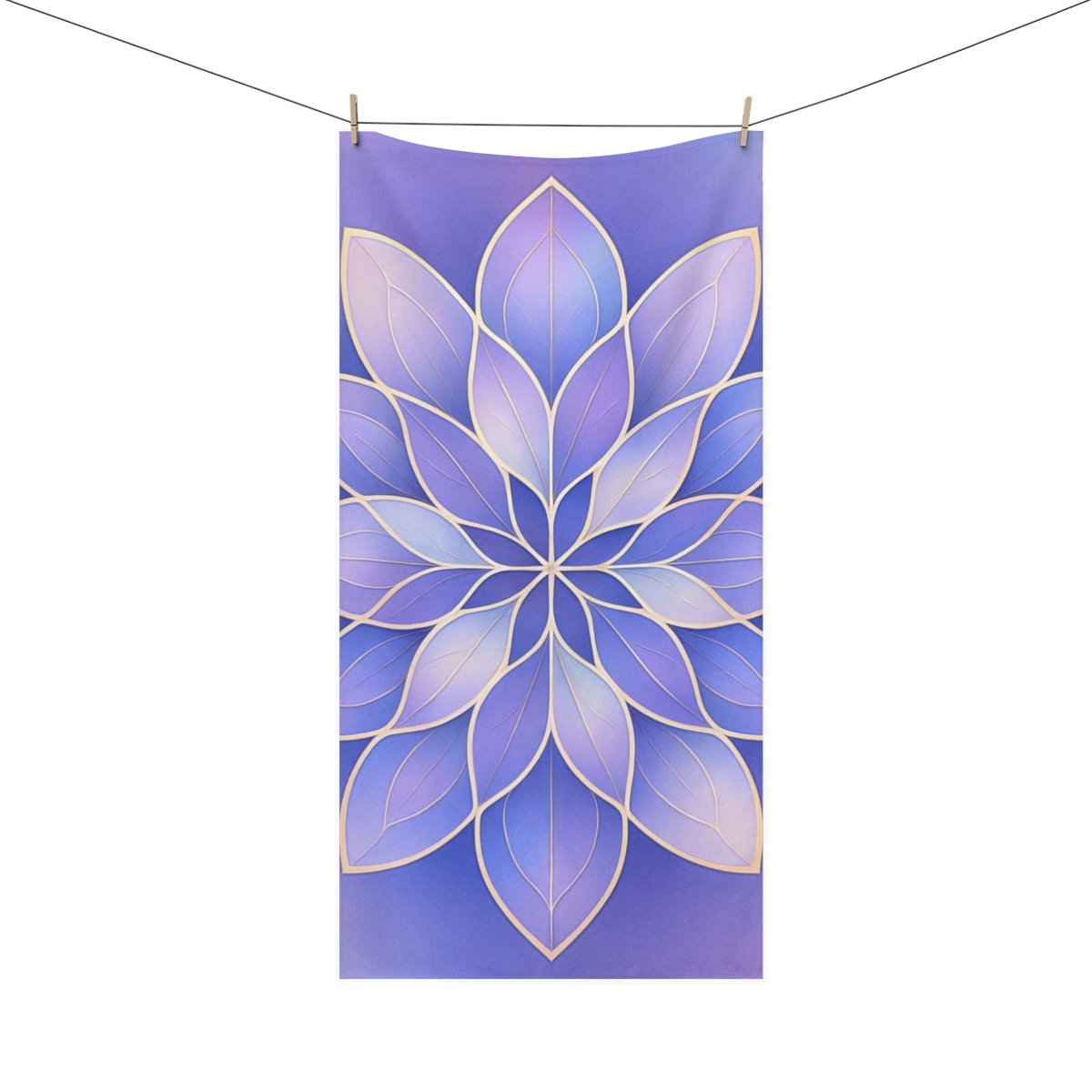 Petal Prism Lattice stylish beach towels
