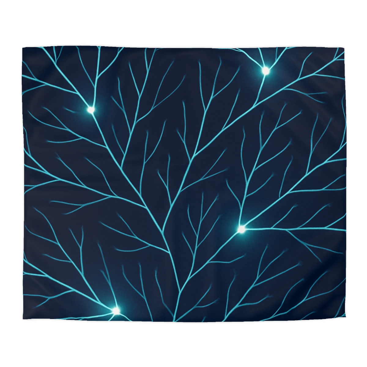 Luminous Vein Constellation soft comforter duvets