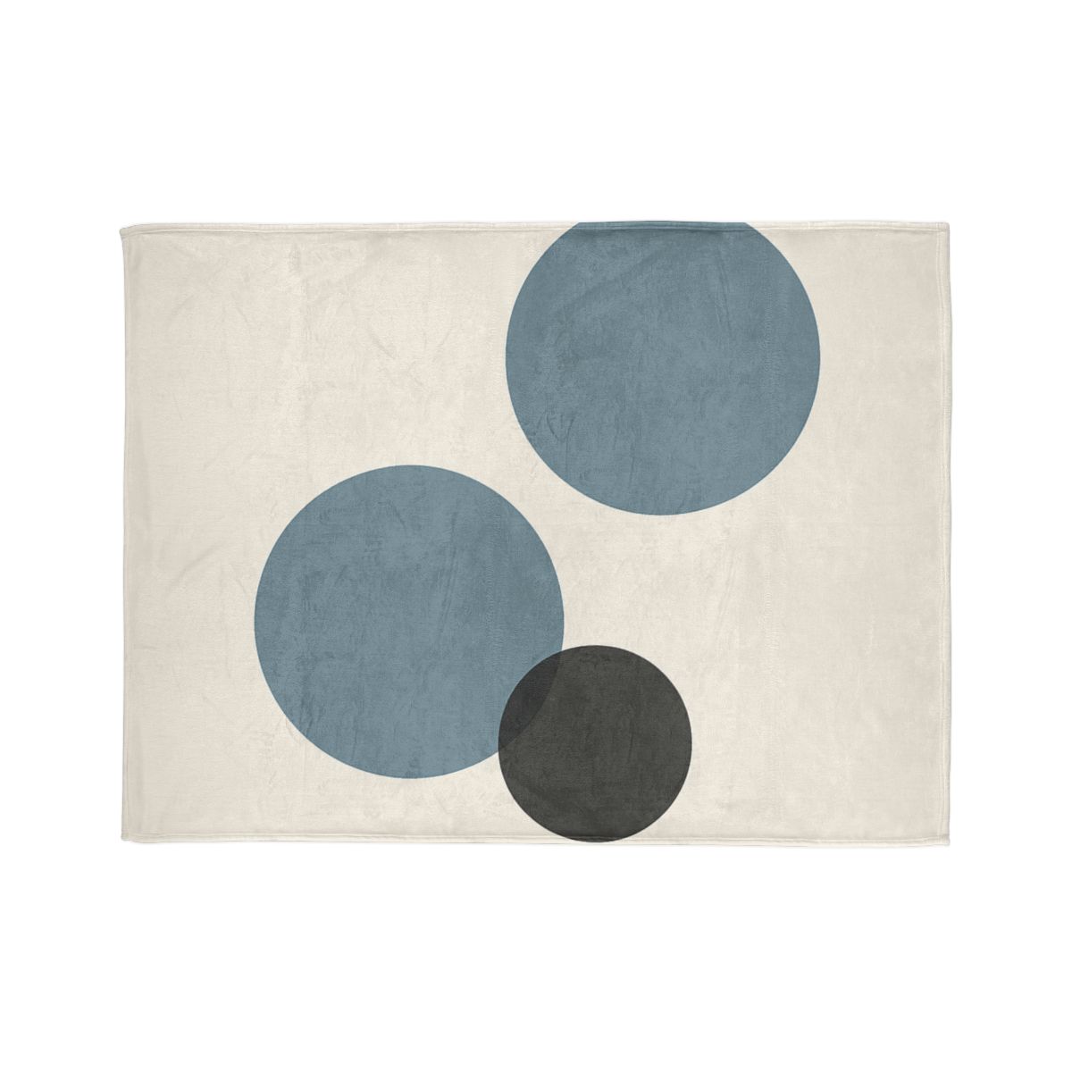 Quiet Orbit Of Three Circles soft fleece blankets
