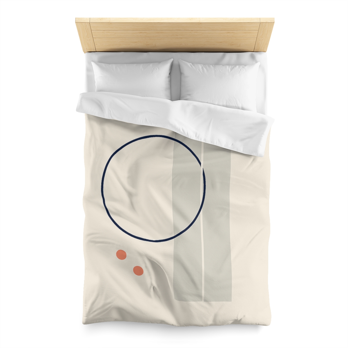 Quiet Orbit With Split Panel stylish duvet covers