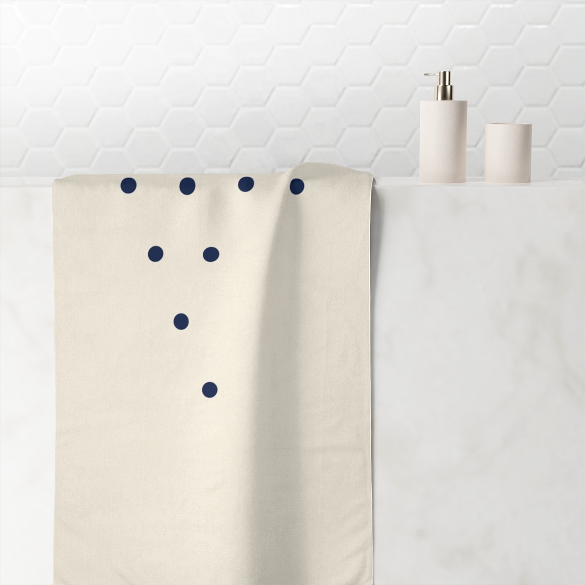 Triangular Dot Relay comfortable face towels