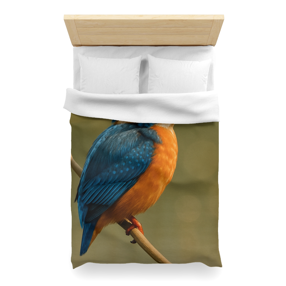 Dawn Drift Kingfisher custom duvets