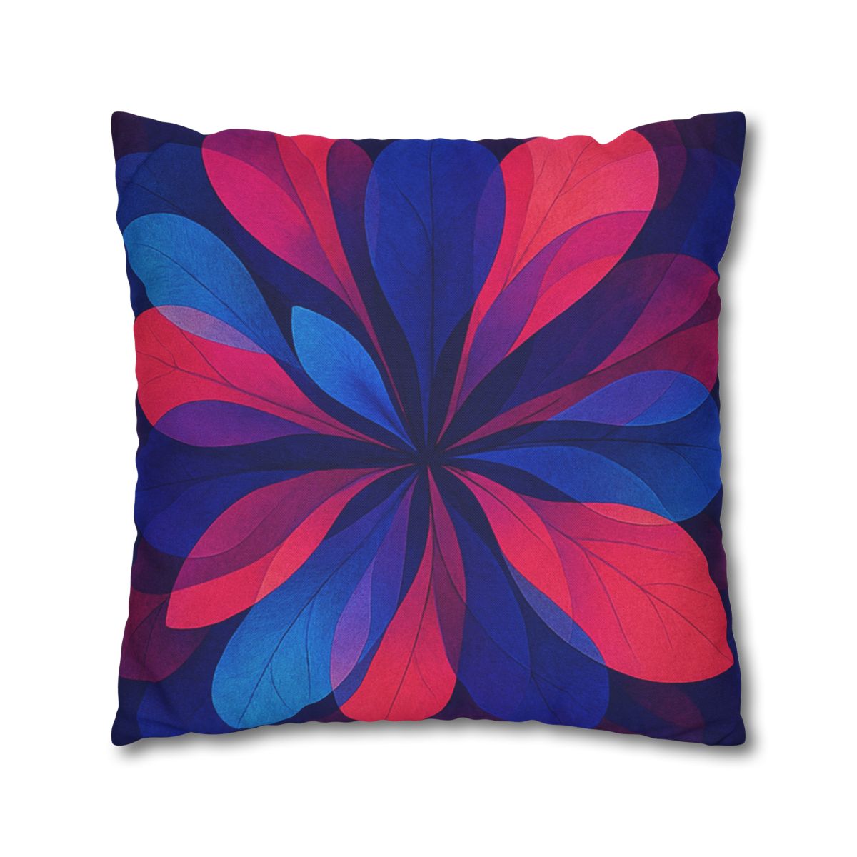 Petal Prism Overprint designer print pillow cases
