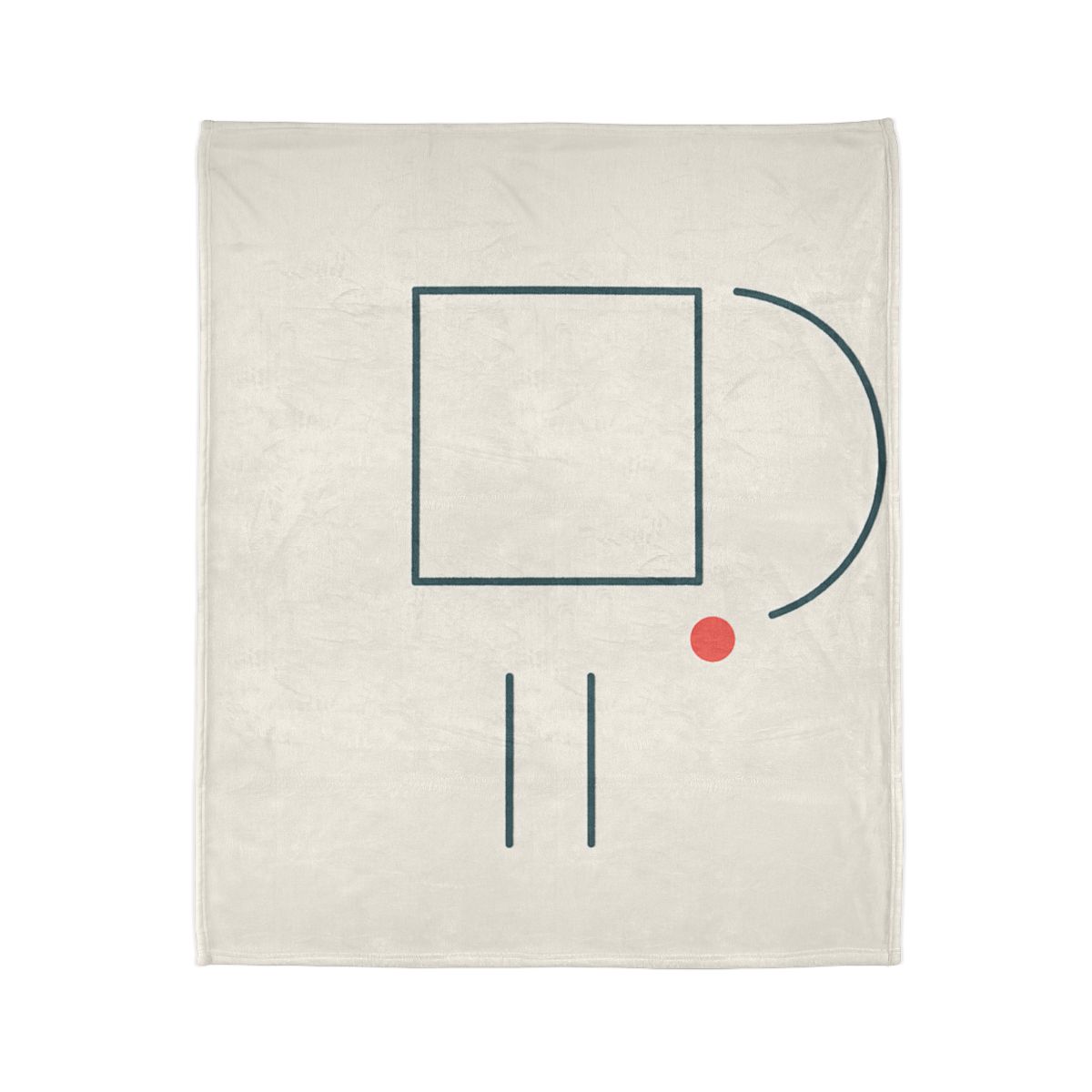 Open Frame With Drifting Arc decorative home blankets