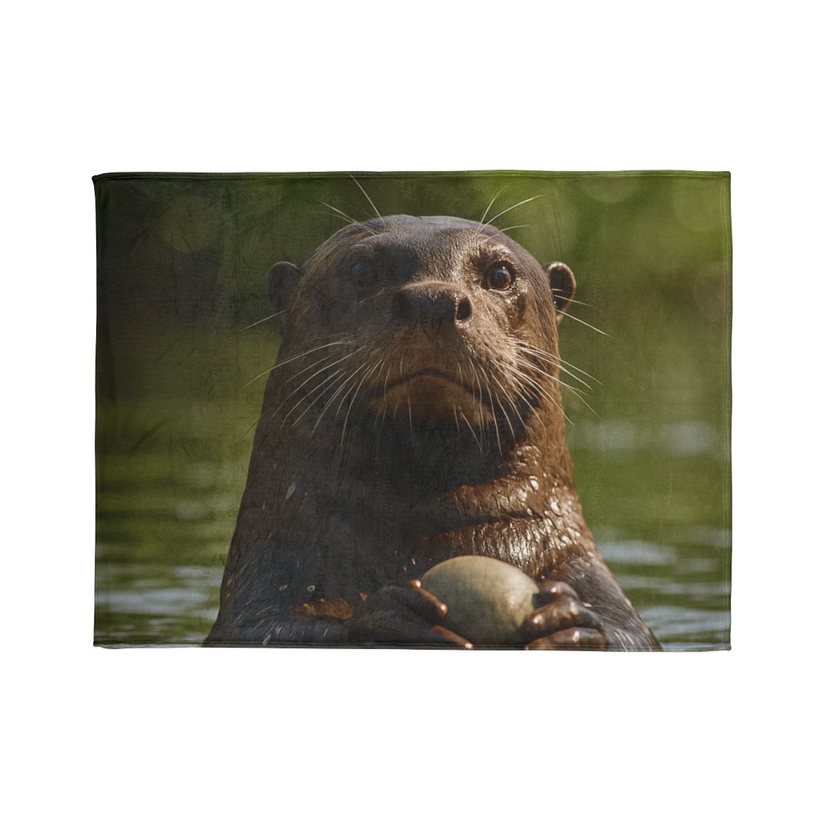 River Drift Giant Otter trendy patterned blankets