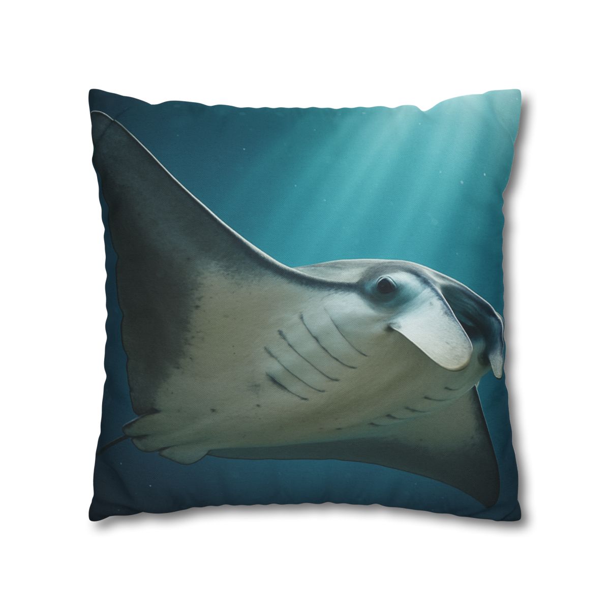 Silk Wing Drift Manta Ray custom pillow cases