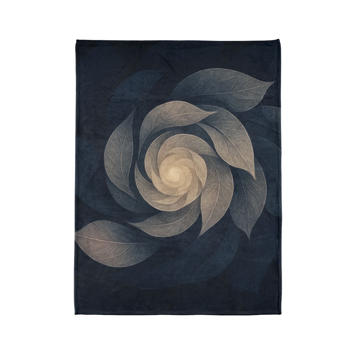 Petal Shadow Helix trendy patterned blankets