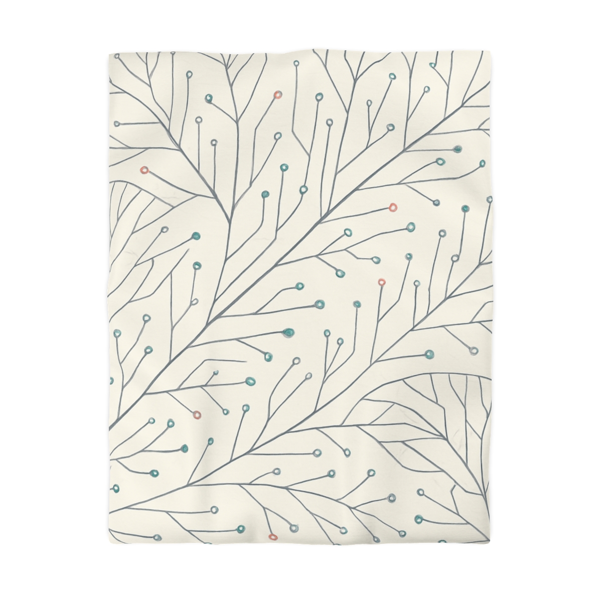 Vein Circuit Filigree designer printed duvets