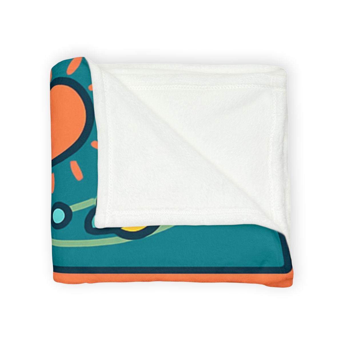 Cosmic Coral Reef Classroom decorative home blankets