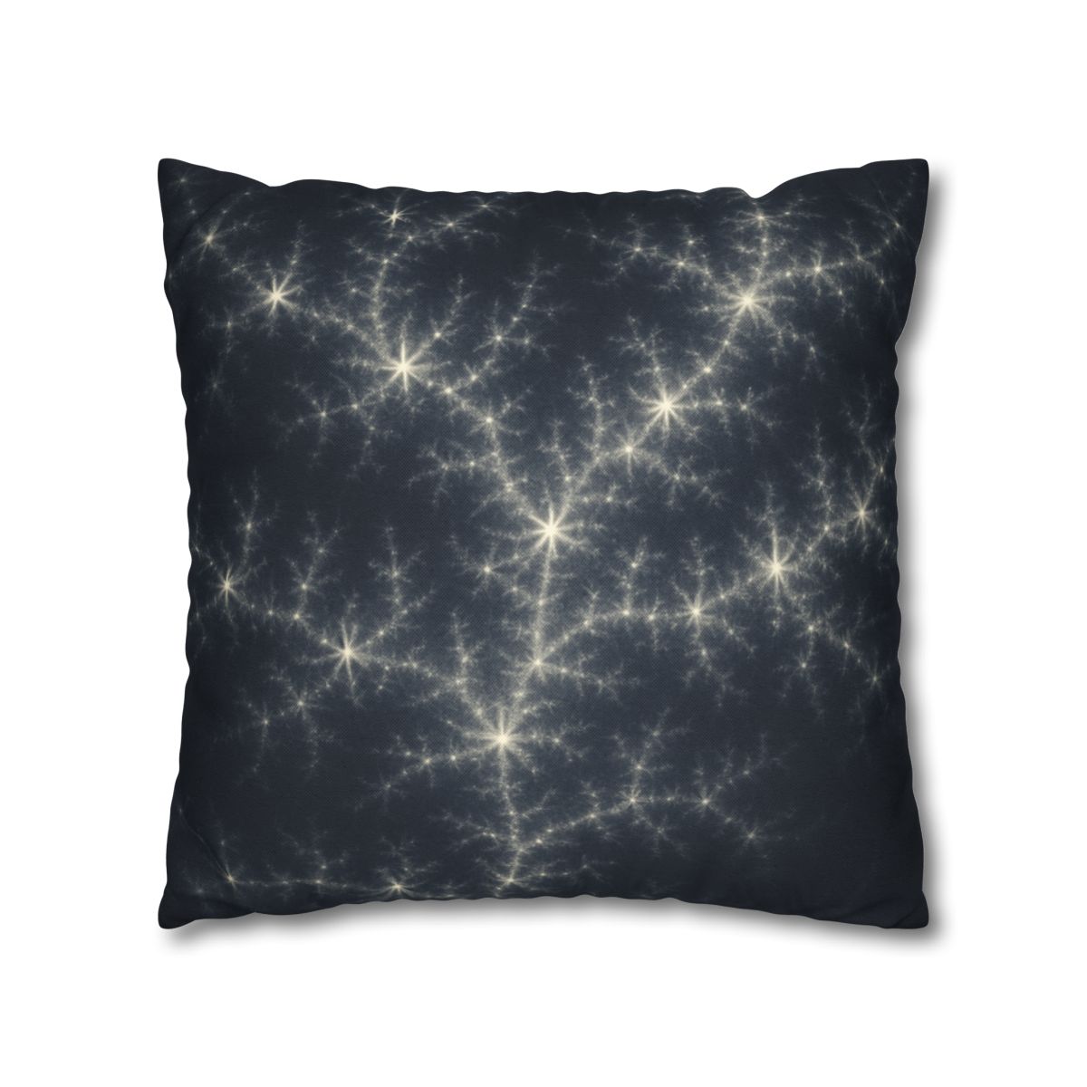Starlit Fractal Cluster Drift stylish decorative pillowcases
