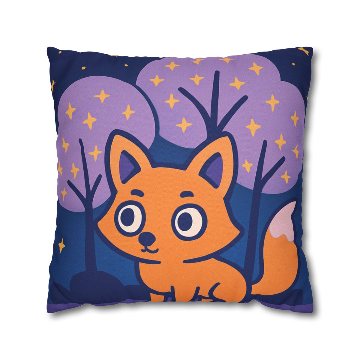 Galactic Forest Fox custom pillow cases