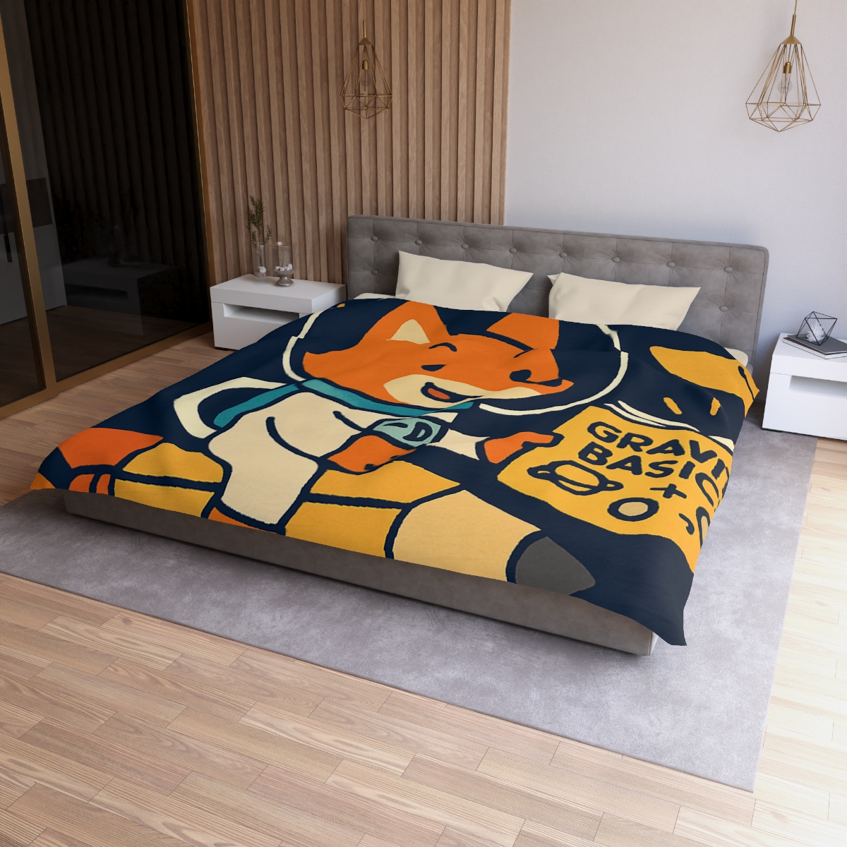 Comet Library Delivery Fox custom duvets