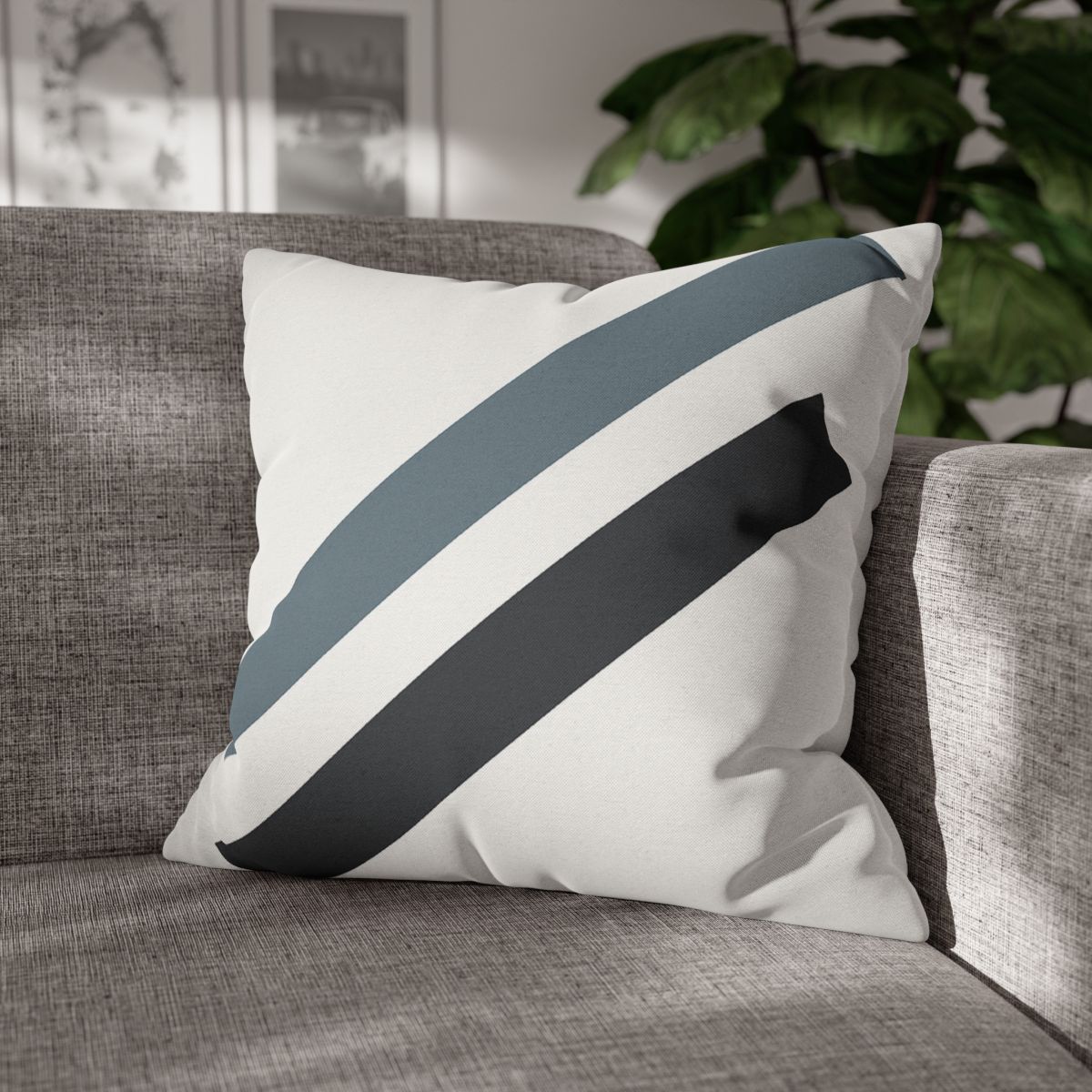 Sparse Diagonal Bar Pair trendy patterned pillow cases