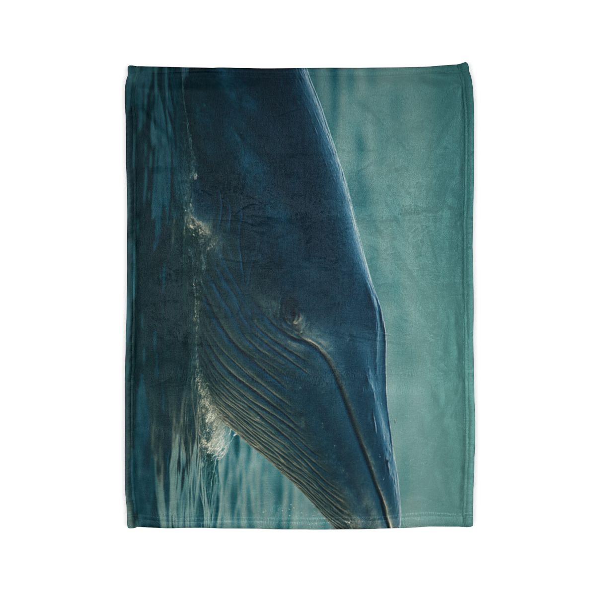 Ocean Song Blue Whale stylish throw blankets