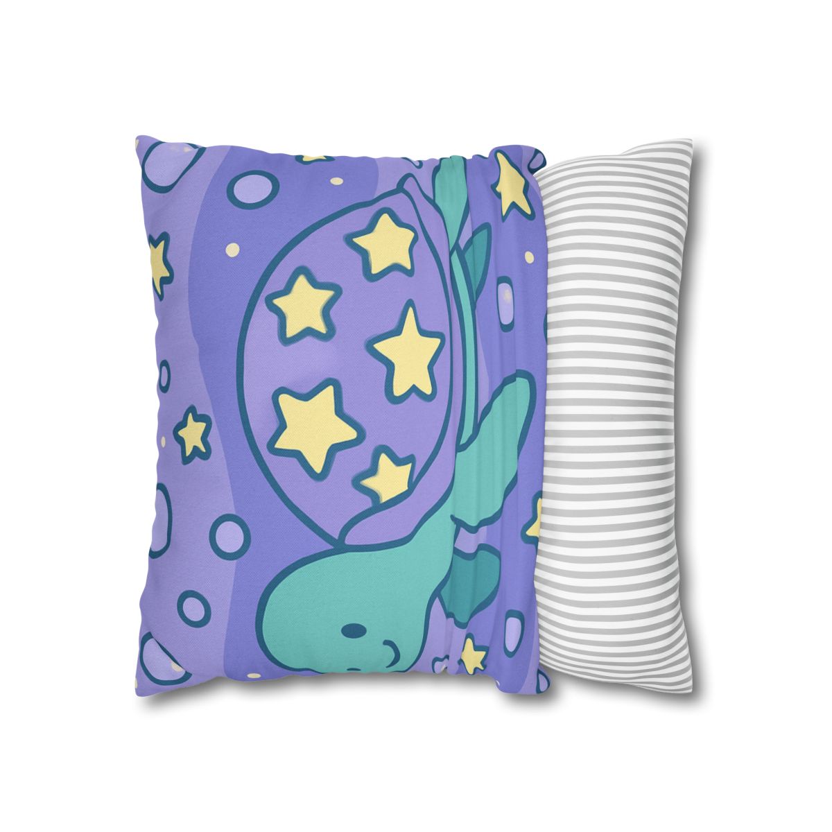 Nebula Ocean Turtle designer print pillow cases