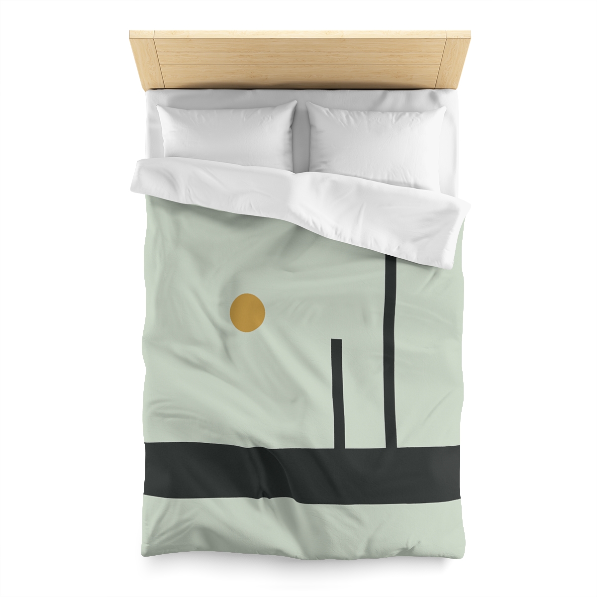 Low Horizon Bar And Twin Posts duvets for gifts