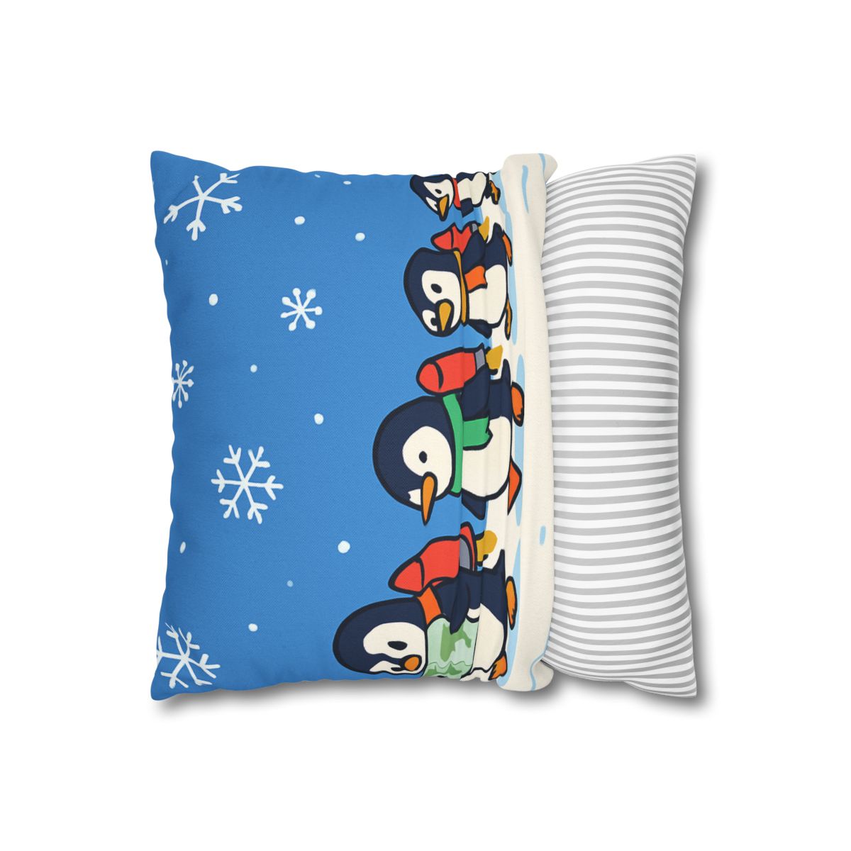 Rocket Penguin Parade unique gift pillow cases