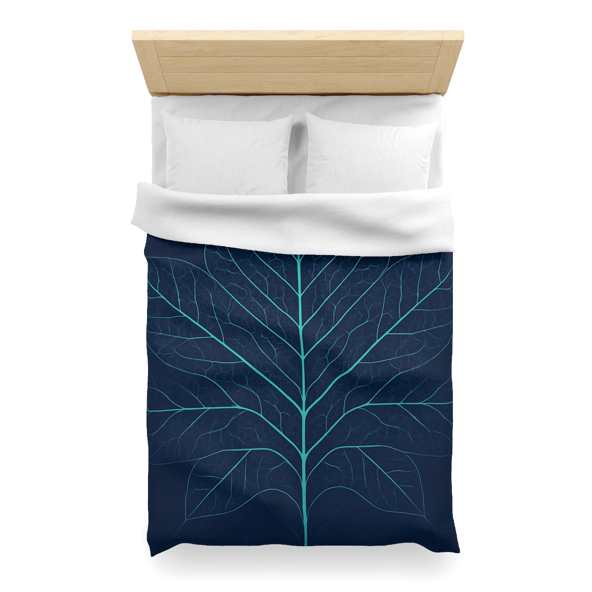 Leaf Vein Circuit Filigree stylish duvet covers