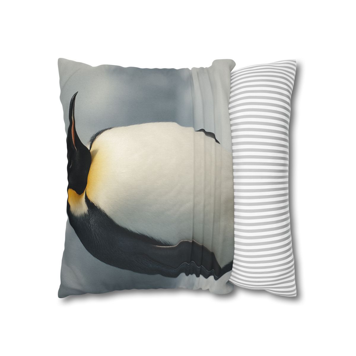 Moonlit Vigil Emperor Penguin soft cotton pillow cases