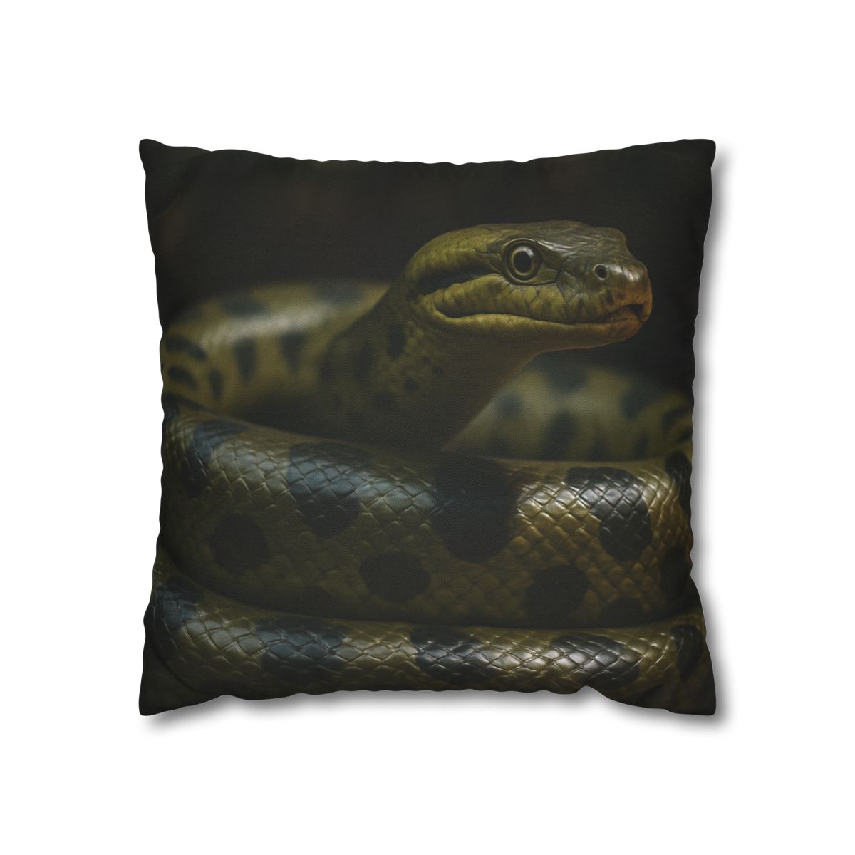Silent Coil Green Anaconda custom pillow cases