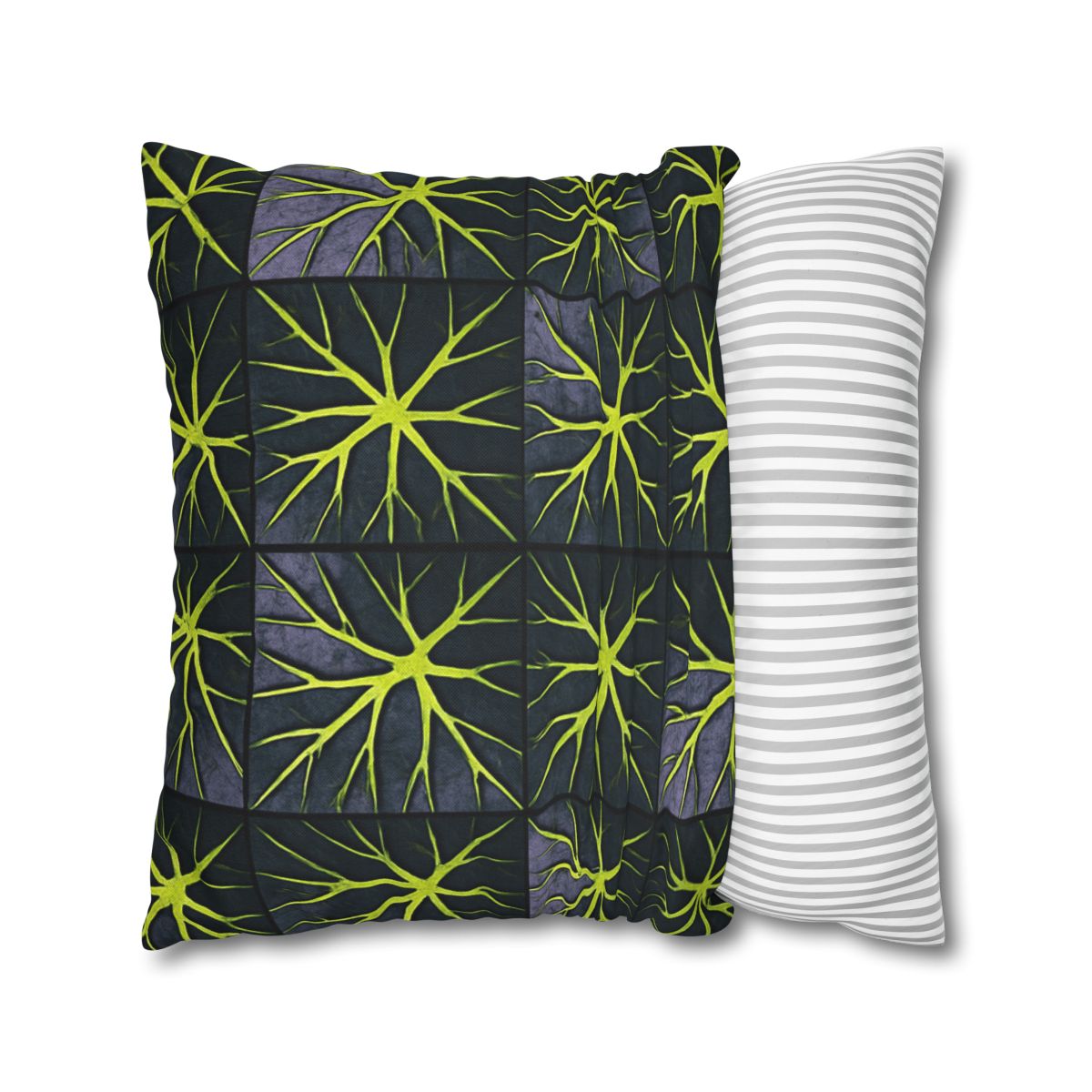 Venation Starburst Mosaic designer print pillow cases