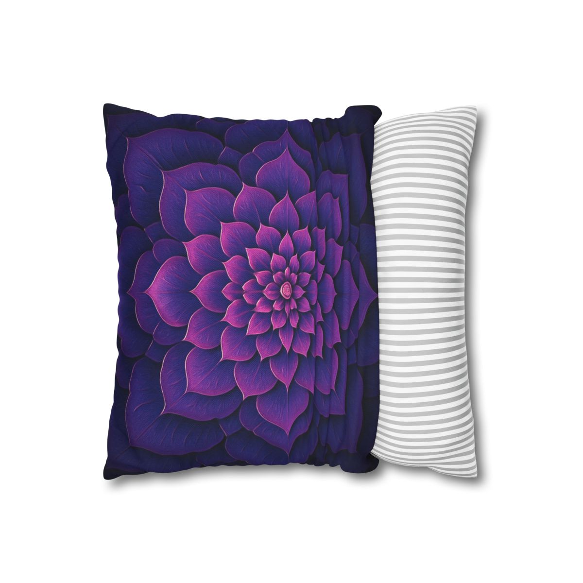 Bloom Ripple Mandala trendy patterned pillow cases