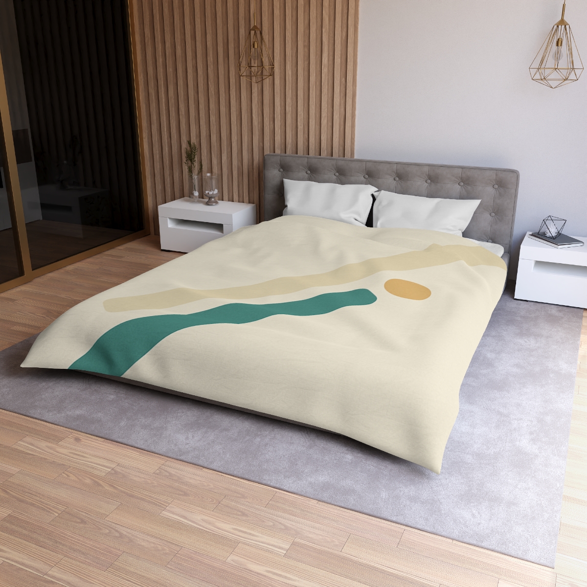 Sparse Diagonal Stripe Pair stylish duvet covers